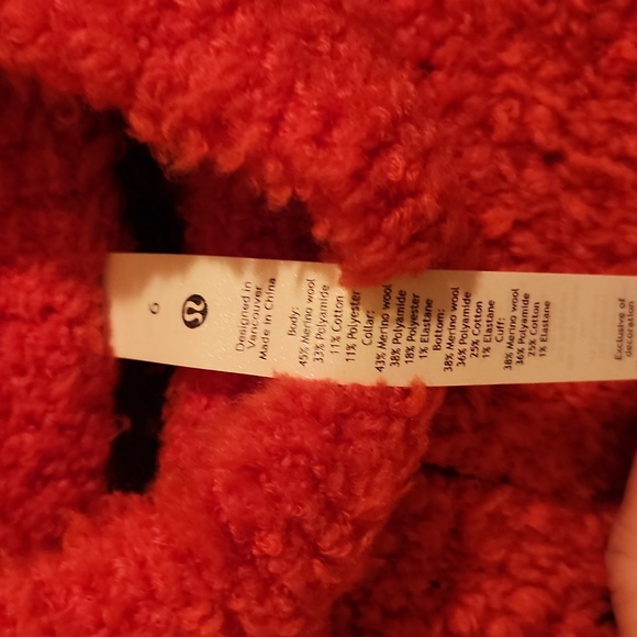 Lululemon Ombre Knit Textured Turtleneck Size 6 - Picture 3 of 4